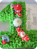 In the Night Garden First Birthday Cake