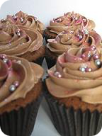 Six Chocolate Cupcakes